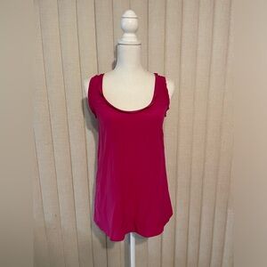 Emporio Armani Fucsia Pink Top Size Small